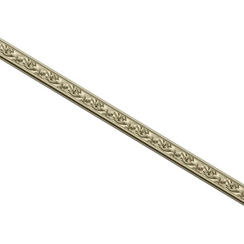 Narrow Floral Baguette STL for CNC