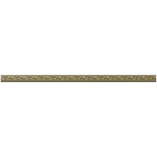 Narrow Floral Baguette STL for CNC