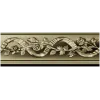 Декоративный багет с лентой и розами - 3D модель STL для ЧПУ