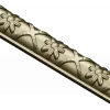 Daisy Arc Baguette - STL 3D model for CNC carving