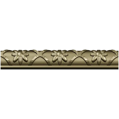 Daisy Arc Baguette - STL 3D model for CNC carving