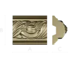 Classical Seedpod Baguette STL for CNC