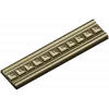 Classical Dentil Baguette - STL 3D Model for CNC Routing