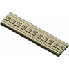 Classical Dentil Baguette - STL 3D Model for CNC Routing