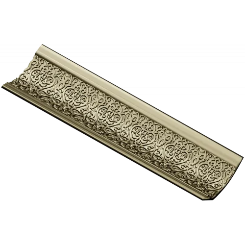 Ornate Arabesque Baguette STL for CNC