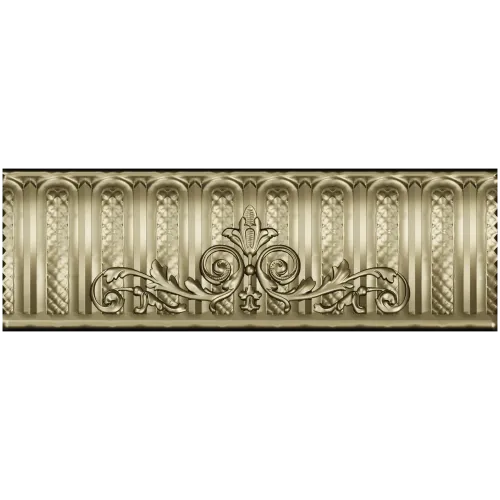 Багет с флёр-де-лисом - STL модель для ЧПУ