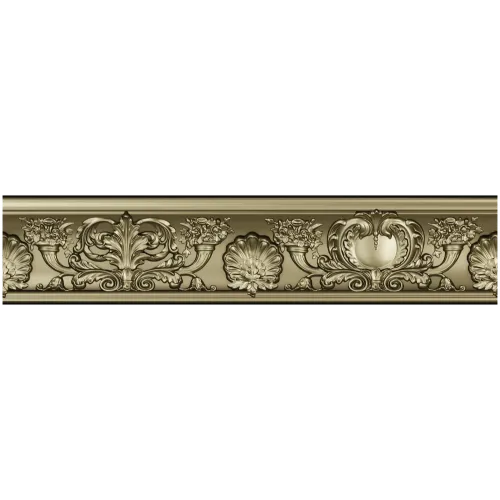 Baroque Acanthus Baguette STL for CNC