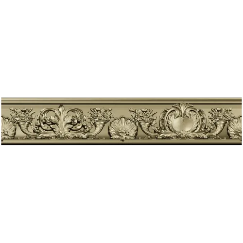 Baroque Acanthus Baguette STL for CNC