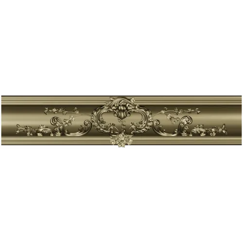 Резной багет в стиле рококо - 3D модель STL для ЧПУ