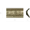 Багет с растительным рельефом - 3D модель STL для ЧПУ