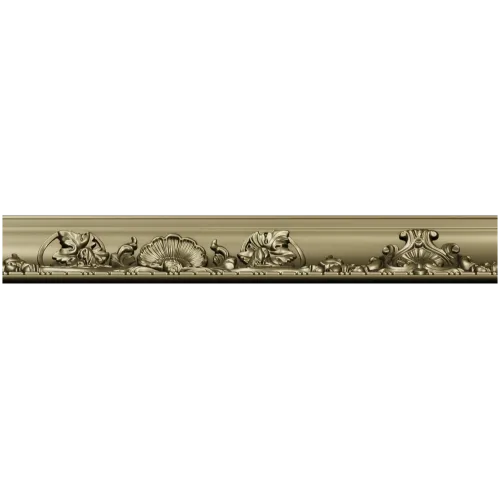 Seashell & Acanthus Baguette - STL 3D model for CNC