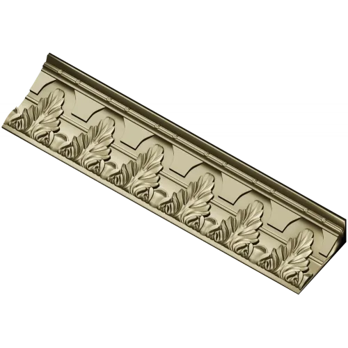 Акантовый декоративный багет - 3D модель STL для ЧПУ