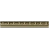 Classical Dentil Baguette - STL 3D model for CNC
