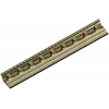 Classical Dentil Baguette - STL 3D model for CNC