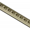 Classical Dentil Baguette - STL 3D model for CNC