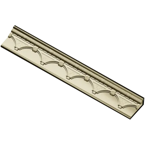 Classic Arch Baguette STL for CNC