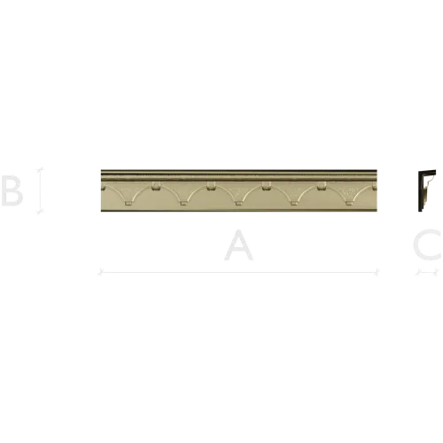 Classic Arch Baguette STL for CNC