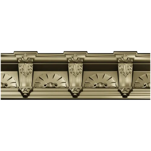 Багет с раковинным орнаментом - 3D модель STL для ЧПУ