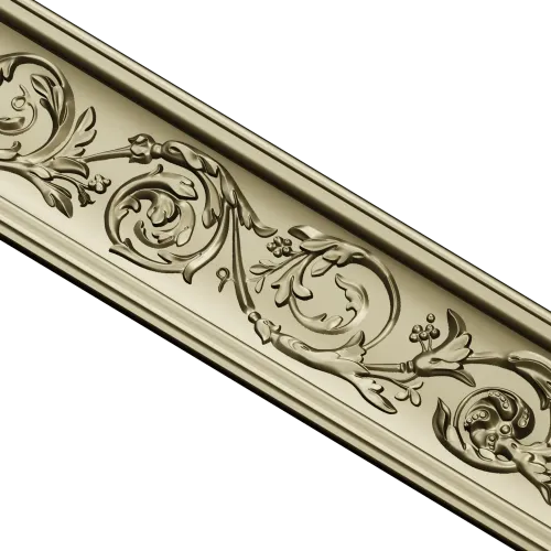 Acanthus Scroll Molding STL for CNC