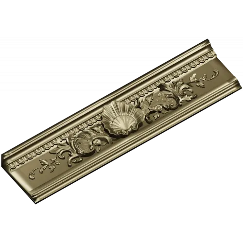 Багет с раковиной и акантом - 3D модель STL для ЧПУ