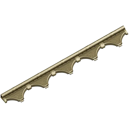 Арочный багет Ренессанс - 3D модель STL для ЧПУ