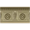 Классический резной багет с розетками - STL модель для ЧПУ