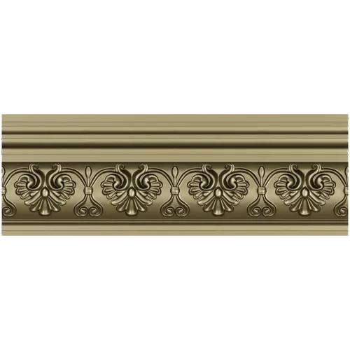 Acanthus Rosette Baguette - STL 3D Model for CNC