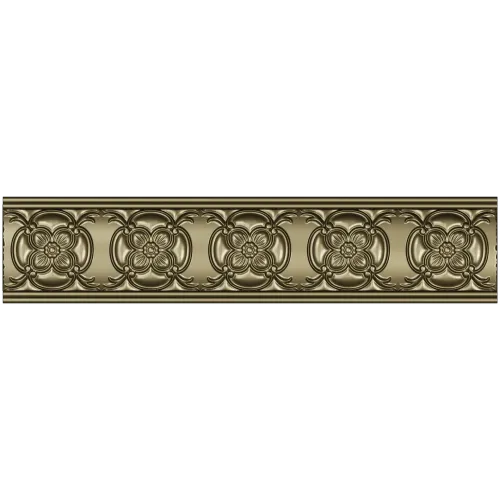 Floral Rosette Baguette STL for CNC