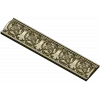 Floral Rosette Baguette STL for CNC
