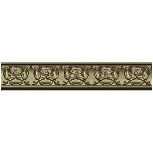 Floral Rosette Baguette STL for CNC