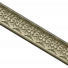 Ornate Fleuron Scroll Baguette - STL 3D model for CNC milling