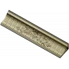 Classical Rose Garland Baguette - STL 3D model for CNC milling