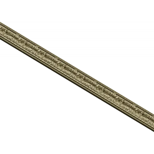 Классический багет с растительным орнаментом - 3D модель STL для ЧПУ