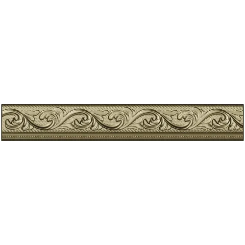 Ornamental Acanthus Baguette STL for CNC
