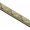 Ornamental Acanthus Baguette STL for CNC
