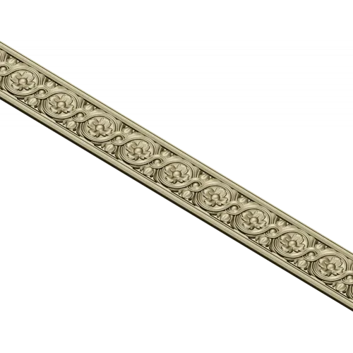Classical Rosette Baguette STL for CNC Milling