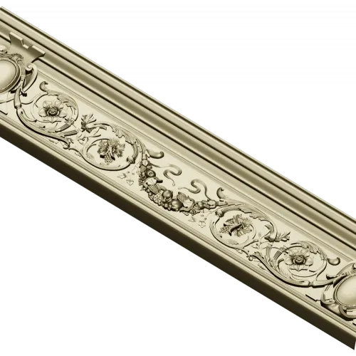 Багетный фриз с медальонами - 3D модель STL для ЧПУ