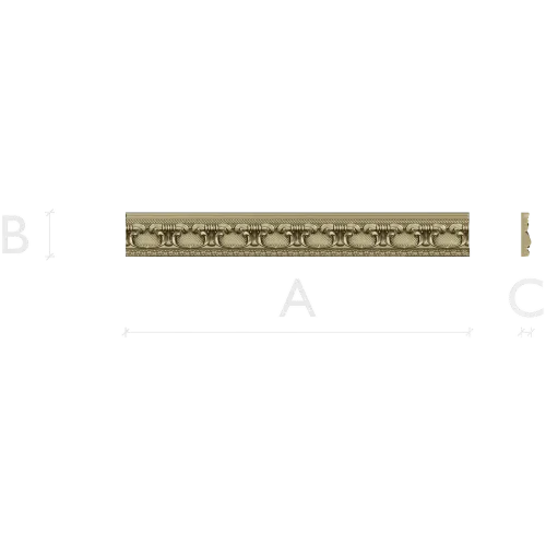 Ornamental Classical Baguette - STL 3D Model for CNC