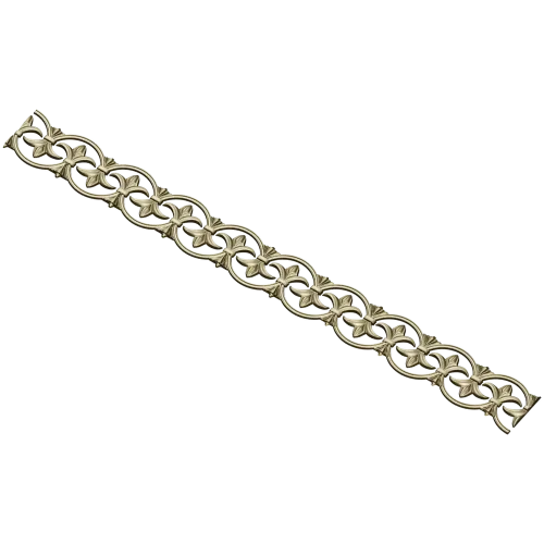 Aurelia Wreath - STL 3D model for CNC baguette border