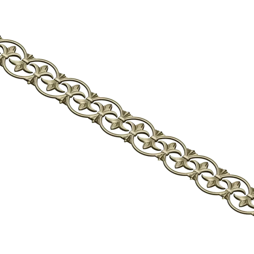 Aurelia Wreath - STL 3D model for CNC baguette border