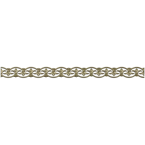 Aurelia Wreath - STL 3D model for CNC baguette border