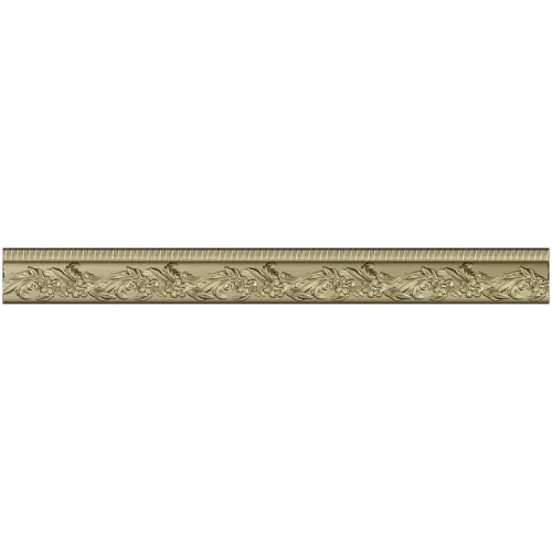 Classical Floral Baguette STL for CNC Milling