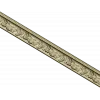 Classical Floral Baguette STL for CNC Milling