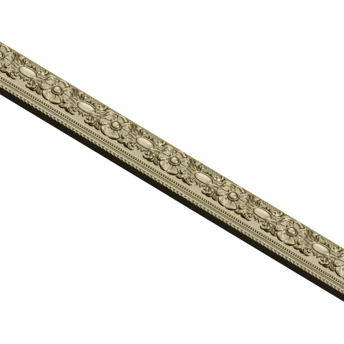 Рельефный багет с овальными медальонами - 3D модель STL для ЧПУ