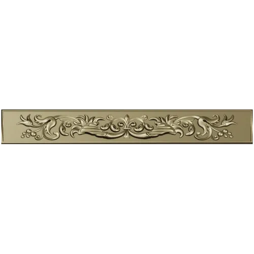 Regal Acanthus Baguette - STL 3D model for CNC carving