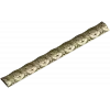 Rosette Scroll Half-Round Baguette - STL 3D Model for CNC