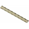Rosette Scroll Half-Round Baguette - STL 3D Model for CNC