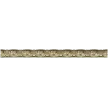 Rosette Scroll Half-Round Baguette - STL 3D Model for CNC