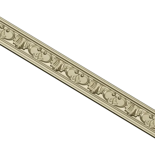 Classic Acanthus Baguette STL for CNC