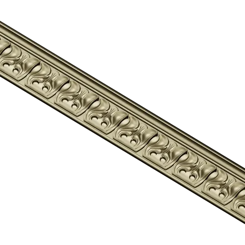Резной багет с листовым орнаментом - 3D модель STL для ЧПУ